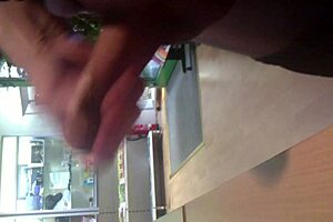 Guy relaxes in internet cafe clip