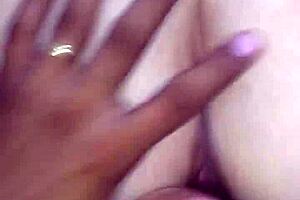 Wife In Lingerie SITS Nicely And TAKES CUM In Mouth