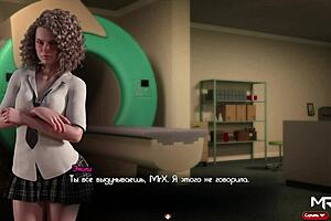 Ideal girl teased and nailed by older mentor in college reality