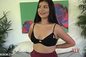 Karmen Santana Shows Juicy Lips