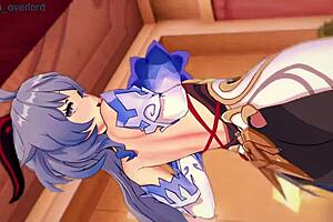 Ganyu Handjob And Boobjob Day Brings Birthday Joy