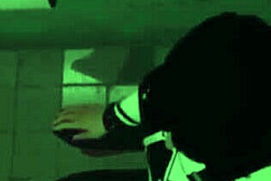 Surprised By A Massive Cock Through The Gloryhole In 3D Hentai Animation