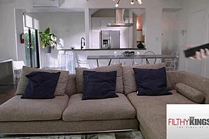 His cock felt so big while riding that dick