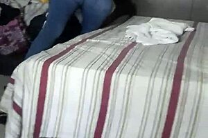 my sister-in-law dresses after hard fucking