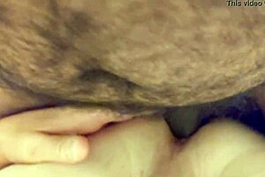 Tongue Action On Fat BBW With Monster Cock