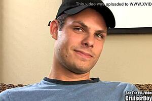 Watch This Twink Jerk His Cock for the Camera!