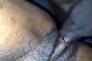 Ebony's tight pussy gets fucked