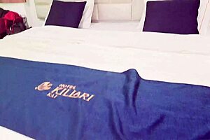 fui a un elegante hotel con mi amigo