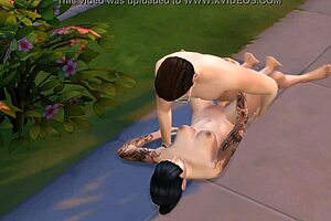 Watch This Hot Teen 18+ Girl Fuck With Condom In Sims 4!