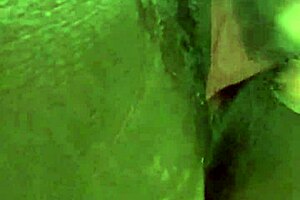 Ebony tgirl solo with dildo and toys