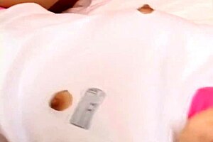 Petite asian teen 18+ in panties gets pussy banged missionary style by group. Brunette babe nipples exposed in hardcore action.