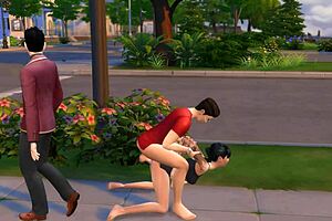 Watch This Hot Teen 18+ Girl Fuck With Condom In Sims 4!