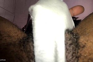 we shouldn't be doing this, sneaking away to play with my fat pussy