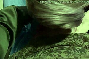 Casey Donovan Sucks David Galager on Holiday Balcony