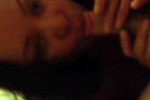 Mature Latina Anna Maria Sucks Hubby's Retro Cock