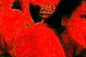 Lauren Areiza gets naked and shows natural tits in four positions