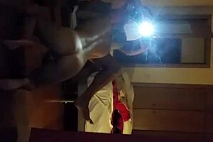 Hot wife gets intensely fucked in hardcore action. She moans loudly with big cock.