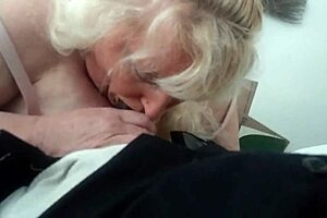 Blonde Sucks Cock in Intense Blowjob Action with Hardcore Sucking Scenes