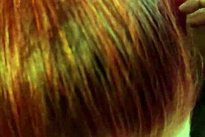 My redhead wife gives sloppy blowjob!