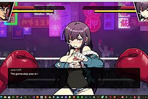 It will surprise no one that a virtual waifu takes a punch in the face