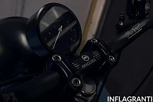 Horny Brunette Kami Katzerl Gets Facial!