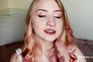 Aurora, are you fingering your ass and pussy at the same time?