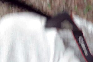 Intense Outdoor Sex with Blowjob and Cum on Boobs. Public Thrills Await.