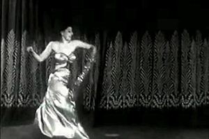 Vintage Showgirls Perform Retro Striptease