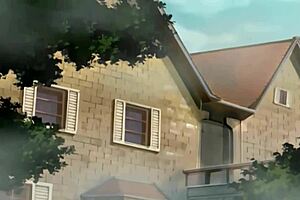 Cute housewife with glasses enjoys uncensored hentai sex.