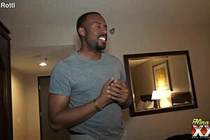 Rotti and Jovan Jordan suck big ebony ass and cock