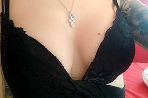 chantal channel shows off her wonderful big boobs in glamour style