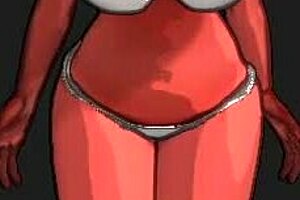 Testing cici's thick bubble butt ass for a photo shoot