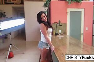 Christy Mack And London Keyes Suck Ramon's Huge Cock