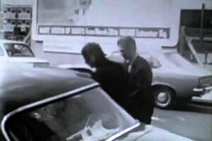 Vintage British Group Foursome at Euston Station London