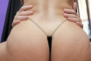 tiktoker says 'twerk harder' with dick in huge ass for creampie