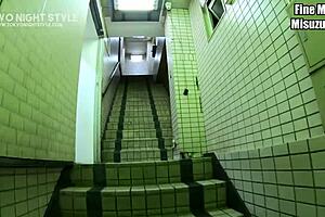 Most beautiful japanese bathing in tokyo shower