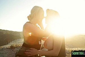 Adorable Babe Meets Gorgeous Milf