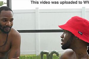 Selah Rain Enjoys Pool Activities With Rome Major And Cameron Cox.