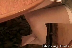 its so fun fucking in those sexy stockings