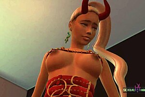 i love watching lesbian devil girls licking and fingering their hot pussies