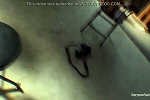 Hunter Performs Erotic Undie Dance Revealing Nude Belly Fetish