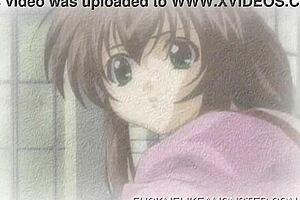 Fantasy anime dream sequence with striptease and undressing