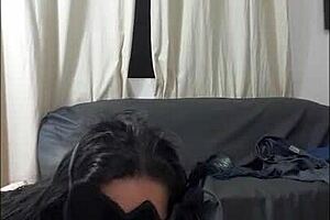 Thick Stepmom Sucks Her Stepson Dry, Making Him Almost Vomit