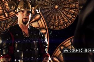 Heimdall intensely fucks Kimberly Kane's oral portal in Thor roleplay