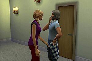 Step Daughter Assists With Needs After Prolonged Abstinence From Intimacy