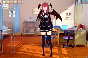 do you want to rub the little devil's boobs?