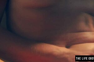 Petite teen masturbates intensely after peeing in the toilet