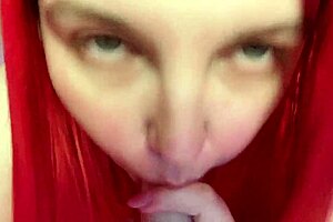 watch my pov blowjob with spit fetish