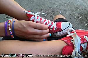 Cum On My Chucks Cumshot Compilation