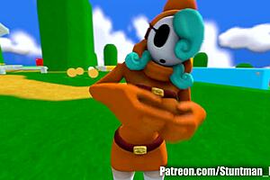 Power Up in Futanari Comic